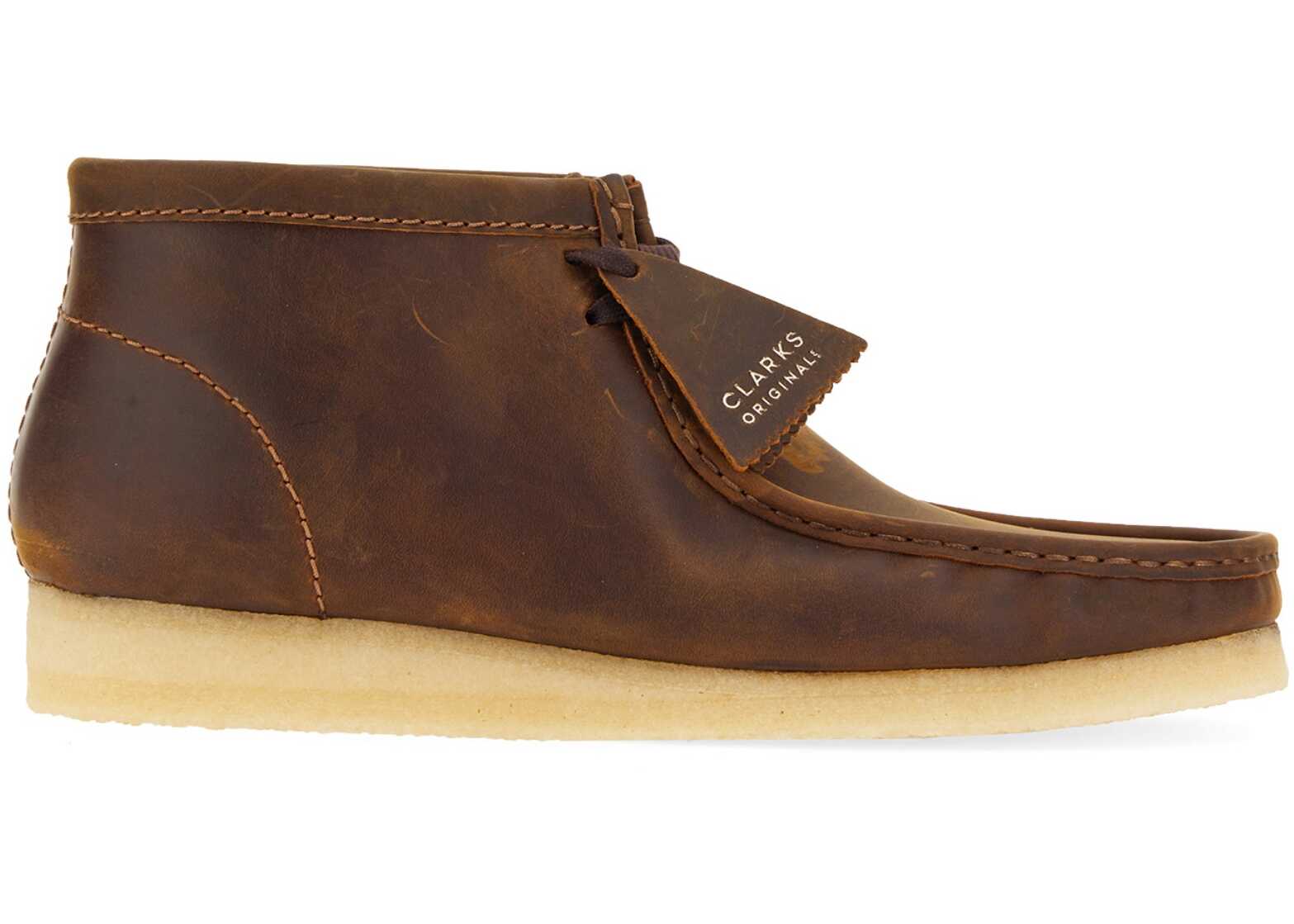 Clarks Wallabee Shoe BROWN