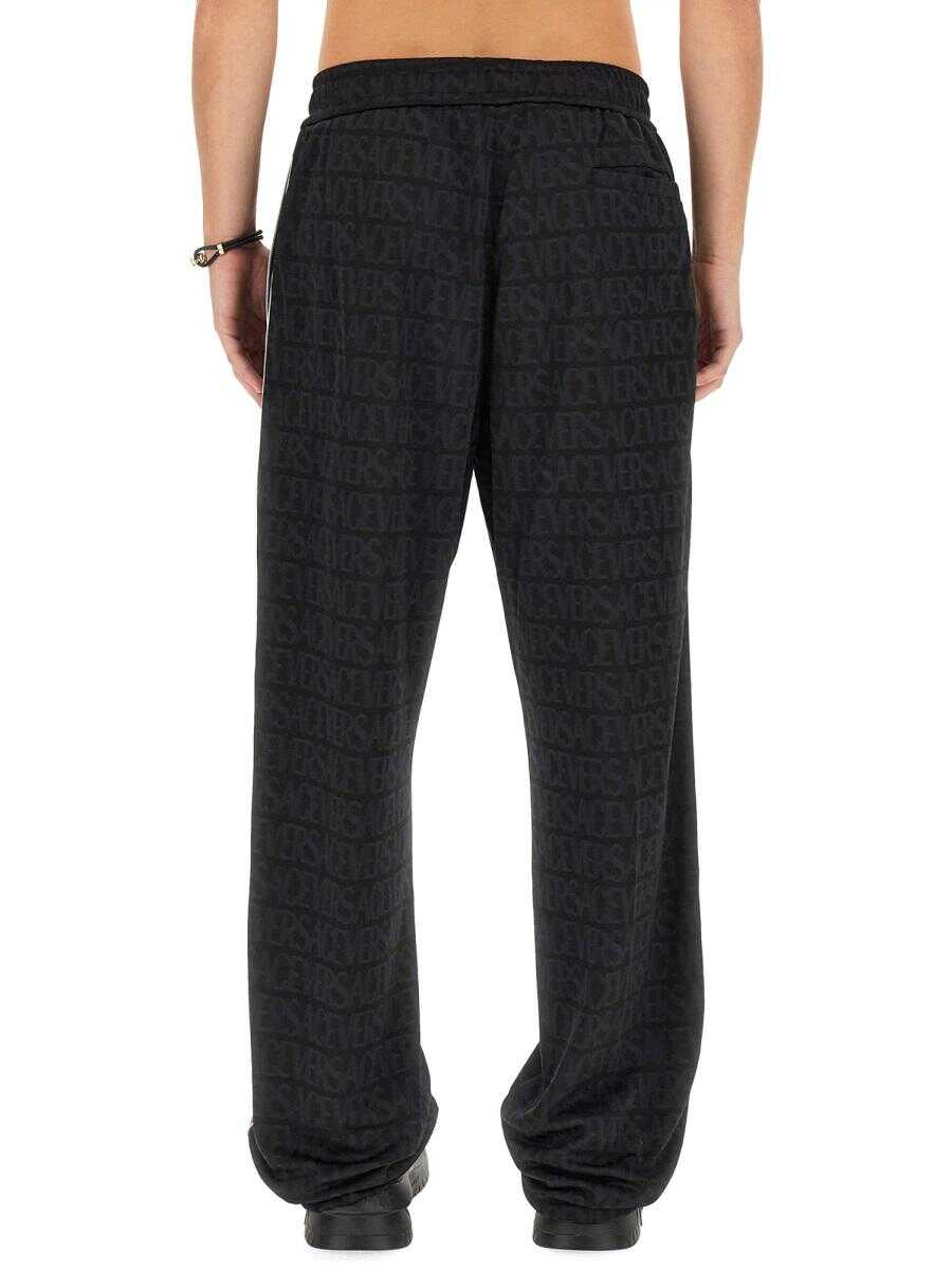 Versace VERSACE JOGGING PANTS BLACK