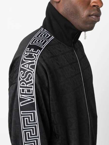 Bluze de trening Versace Zip Sweatshirt. BLACK Barbati (BM 10721710) 5