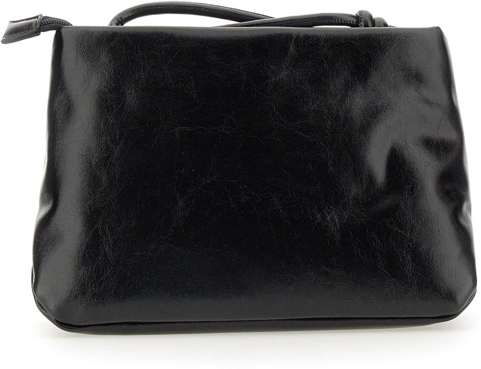 MSGM Clutch Puffy BLACK