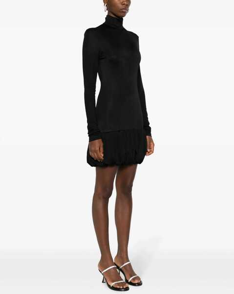 Rochii elegante MOSCHINO JEANS Mini Dress BLACK Femei (BM 10721746) 3