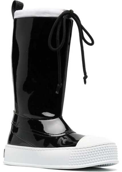 Cizme scurte Moschino Boot With Logo BLACK Femei (BM 10721770) 3