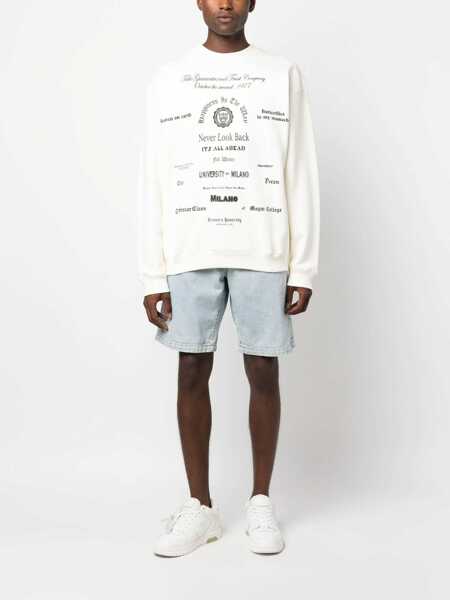 Bluze de trening MSGM Sweatshirt With Logo BEIGE Barbati (BM 10721845) 2