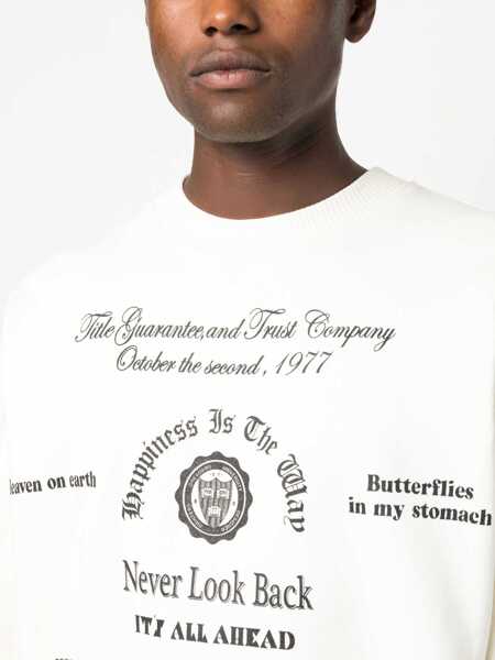 Bluze de trening MSGM Sweatshirt With Logo BEIGE Barbati (BM 10721845) 5