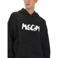 Bluze de trening MSGM pentru Barbati - Bluze de trening MSGM Sweatshirt With Logo BLACK Barbati (BM 10721929) - B-mall.ro