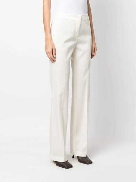 Pantaloni casual Fabiana Filippi Flare Fit Pants WHITE Femei (BM 10722847) 3