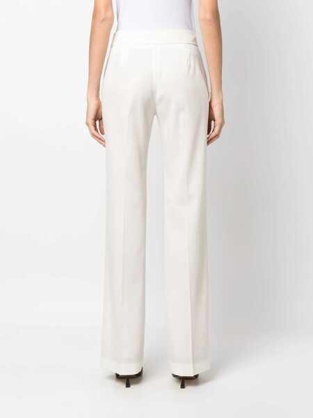 Pantaloni casual Fabiana Filippi Flare Fit Pants WHITE Femei (BM 10722847) 4