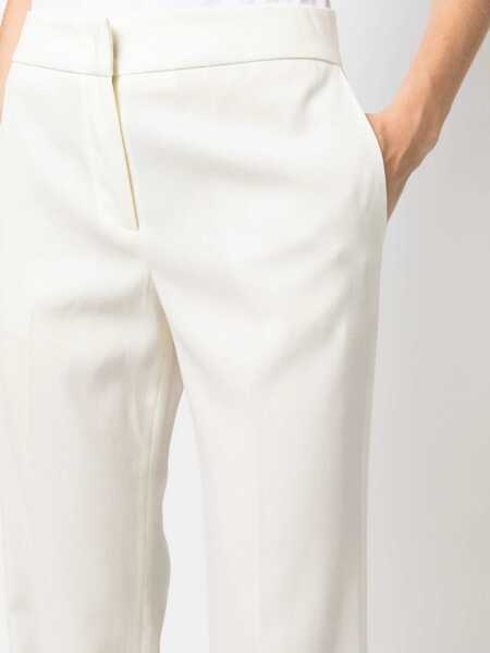 Pantaloni casual Fabiana Filippi Flare Fit Pants WHITE Femei (BM 10722847) 5