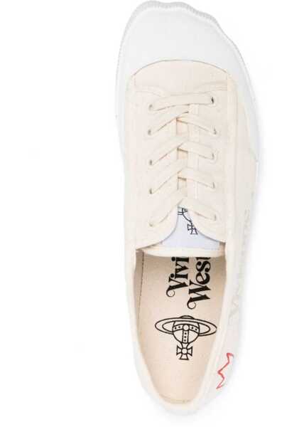 Sneakers Vivienne Westwood Animal Gym Sneaker WHITE Barbati (BM 10723360) 4