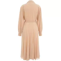 Rochii de zi Dama - Rochii de zi Max Mara Dress in silk Nude Femei (BM 10723560) - B-mall.ro
