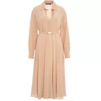 Rochii de zi Dress in silk* Femei