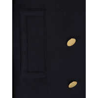 Paltoane Solid Caban Coat Femei