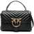 Pinko Love Lady Mini Handbag NERO-ANTIQUE GOLD