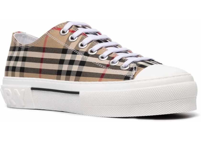 Sneakers Burberry TNR Jacke Sneakers ARCHIVE BEIGE IP CHK Barbati (BM 10729036) 2