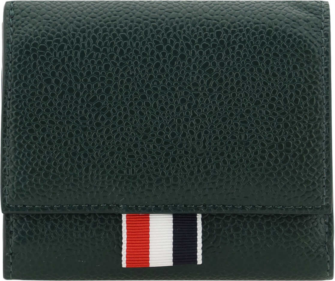 Thom Browne Coin Purse DK GREEN