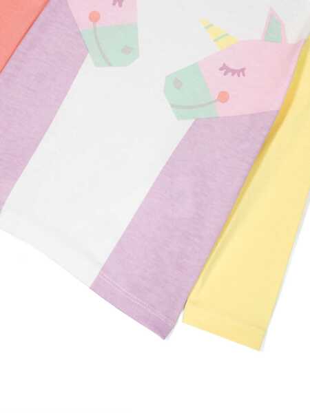 Tricouri Stella McCartney T-Shirt Ml Unicorns MULTICOLOUR Fete (BM 10729276) 3