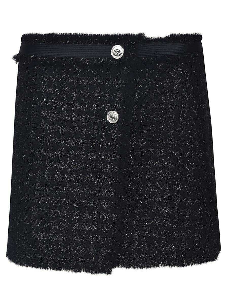 Versace VERSACE Lurex skirt BLACK