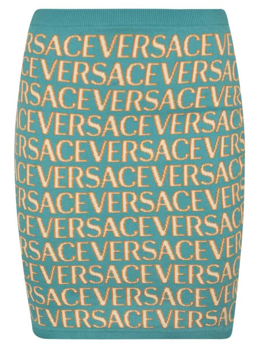 Versace Versace Skirts Turquoise+light blue