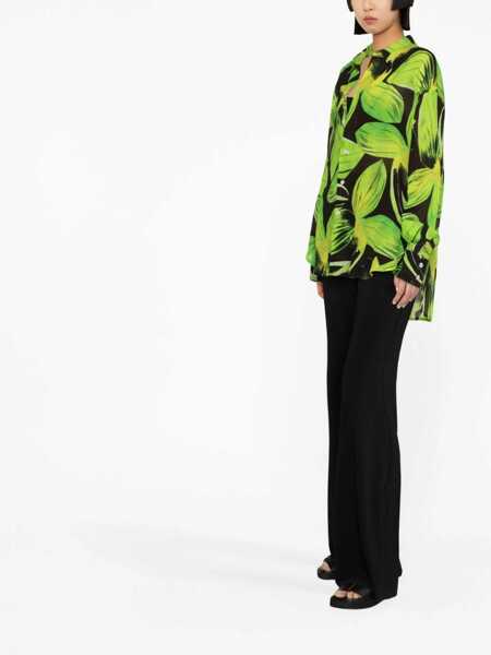 Camasi LOUISA BALLOU Louisa Ballou Oversize Shirt With A Print. MULTICOLOR Femei (BM 10729714) 3