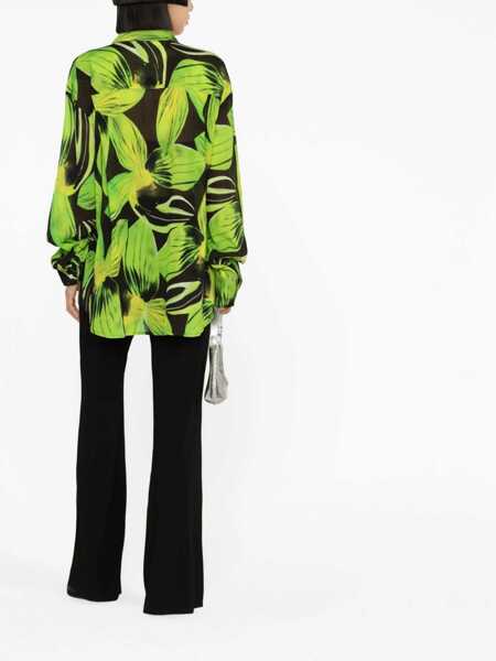 Camasi LOUISA BALLOU Louisa Ballou Oversize Shirt With A Print. MULTICOLOR Femei (BM 10729714) 4