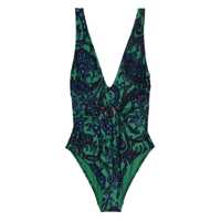 Costume de baie ZIMMERMANN One-piece swimsuit 'Tiggy Plunge Circle Link' Femei
