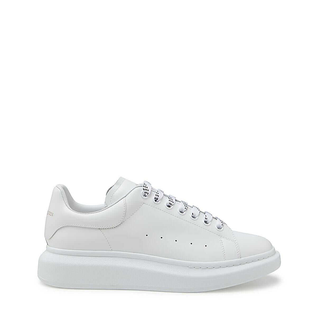 Alexander McQueen ALEXANDER MCQUEEN Oversized logo sneaker WHITE/WHITE