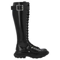 Bocanci Alexander McQueen Dama - Bocanci Alexander McQueen ALEXANDER MCQUEEN Tread sole high desert boot BLACK Femei (BM 10730278) - B-mall.ro