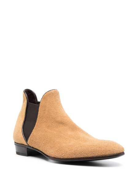 Bocanci LIDFORT Lidfort Desert Enamel Ankle Boots Beige Barbati (BM 10730299) 2