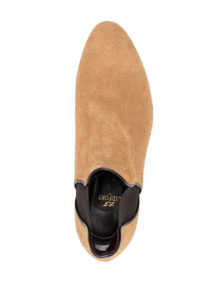 Bocanci LIDFORT Lidfort Desert Enamel Ankle Boots Beige Barbati (BM 10730299) 4