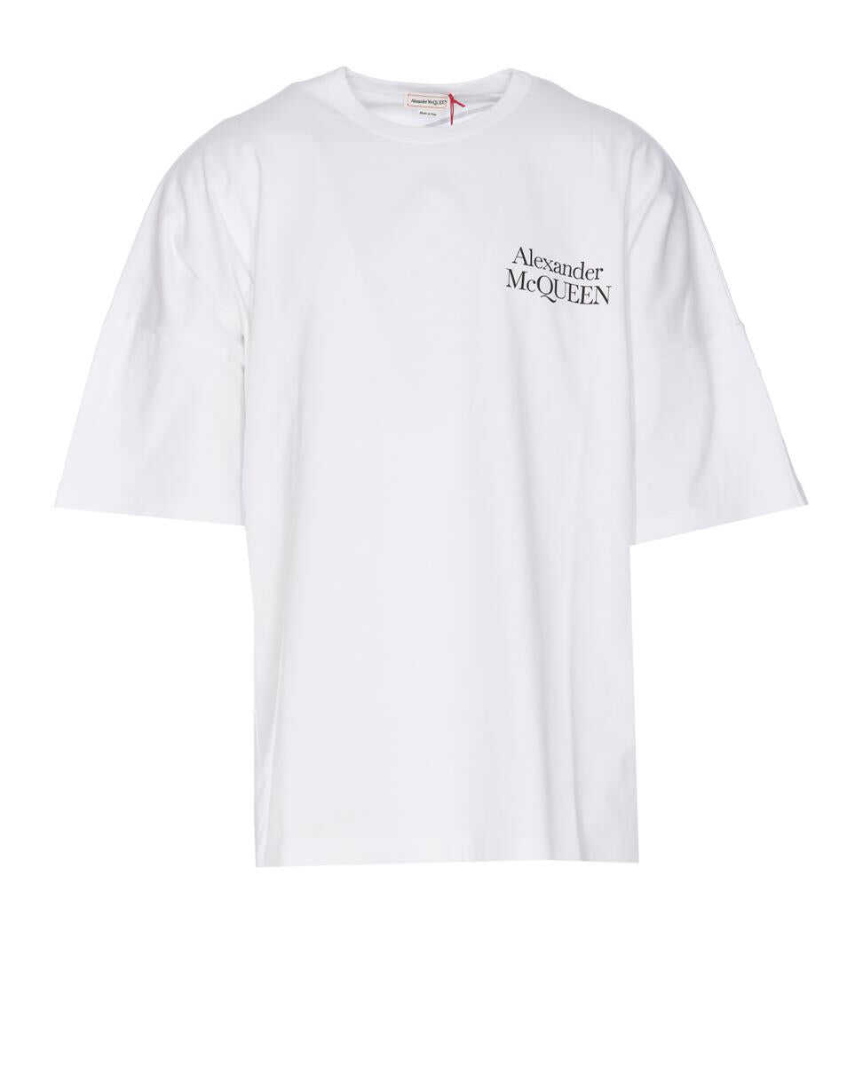 Alexander McQueen Alexander McQueen T-shirts and Polos WHITE