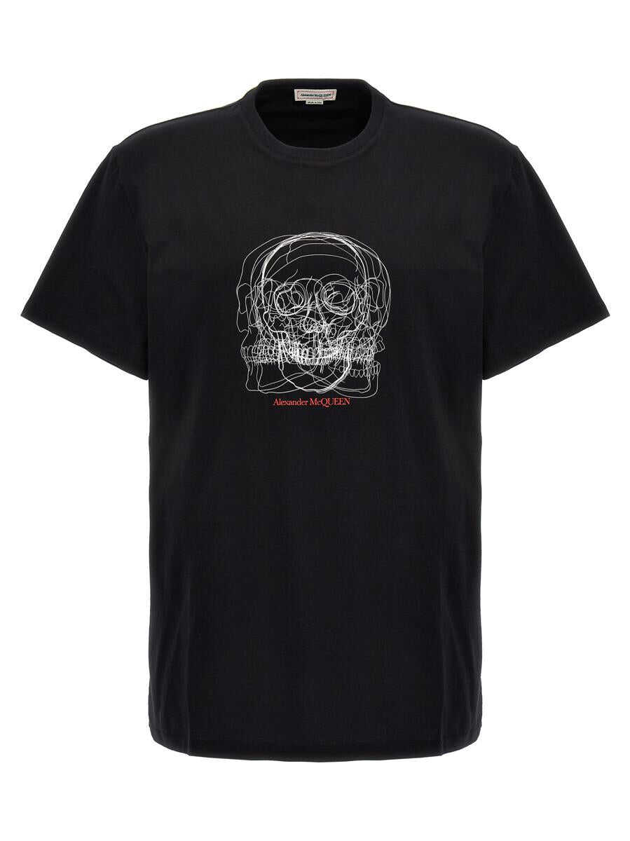 Alexander McQueen Alexander McQueen T-shirts and Polos BLACK