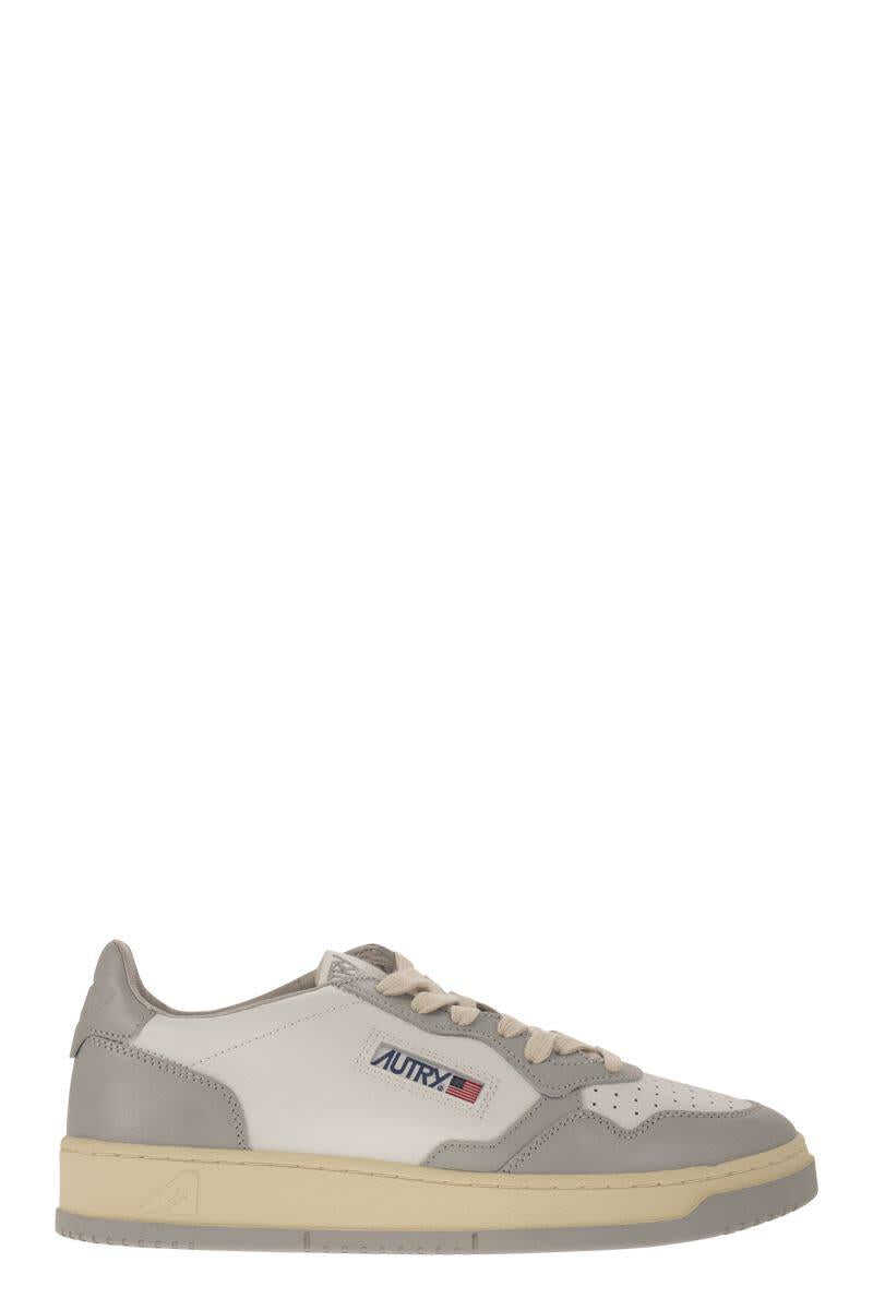 AUTRY AUTRY MEDALIST LOW - Bicolor Sneakers WHITE/GREY