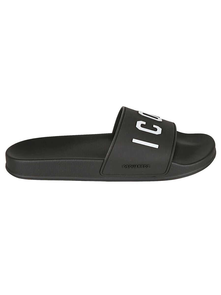 DSQUARED2 DSQUARED2 Icon logo sliders Black