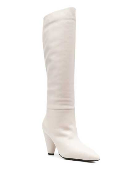 Bocanci Alevi Milano Alev Milano Naty Boots WHITE Femei (BM 10732090) 2