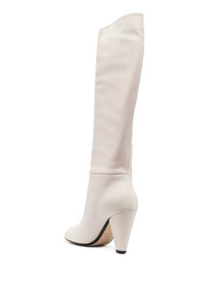 Bocanci Alevi Milano Alev Milano Naty Boots WHITE Femei (BM 10732090) 3