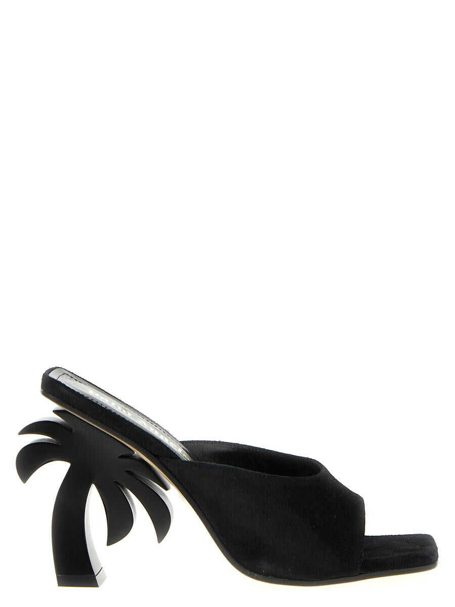 Palm Angels PALM ANGELS Palm Beach mules BLACK