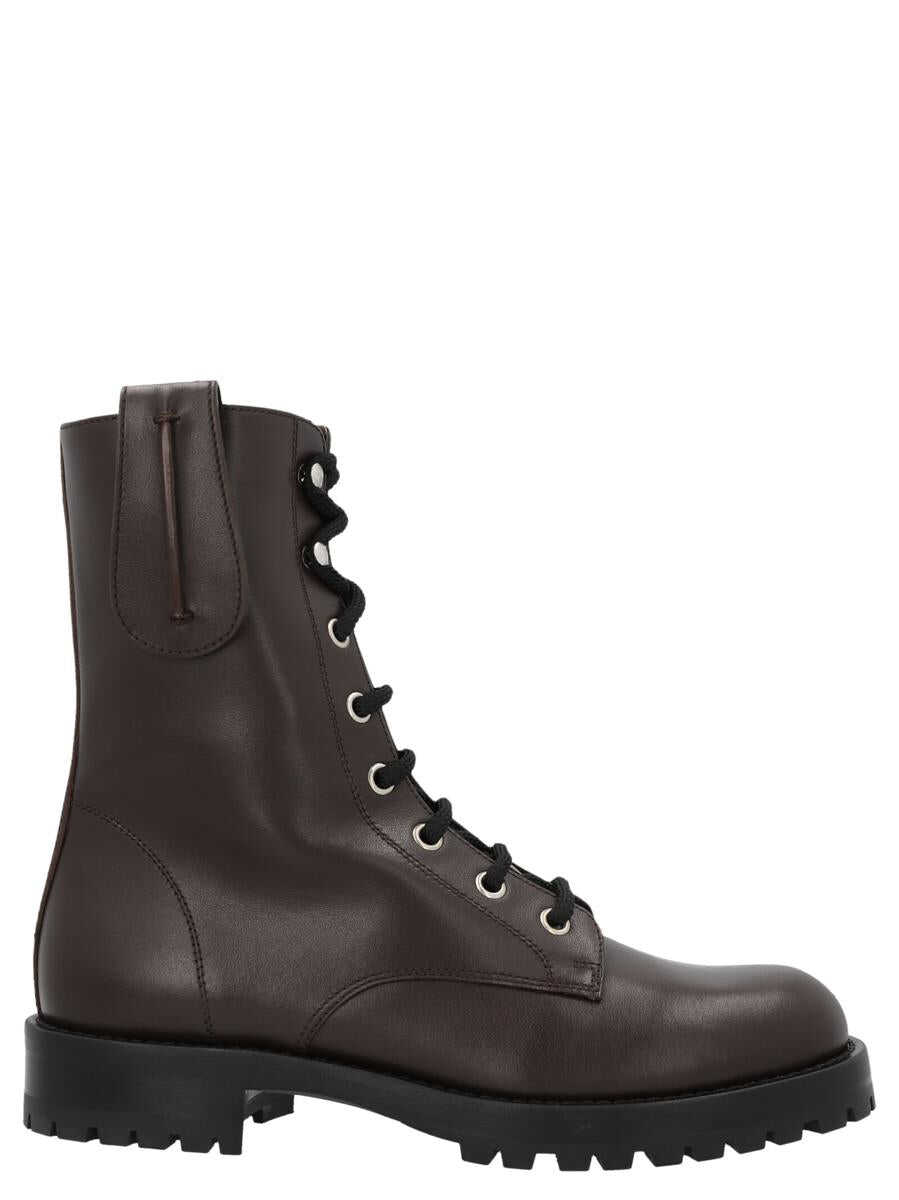 RODO RODO Leather combat boots Brown