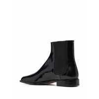 Bocanci Maison Margiela pentru Barbati - Bocanci Maison Margiela Maison Margiela Black Leather Tabi Chelsea Boots Black Barbati (BM 10732960) - B-mall.ro