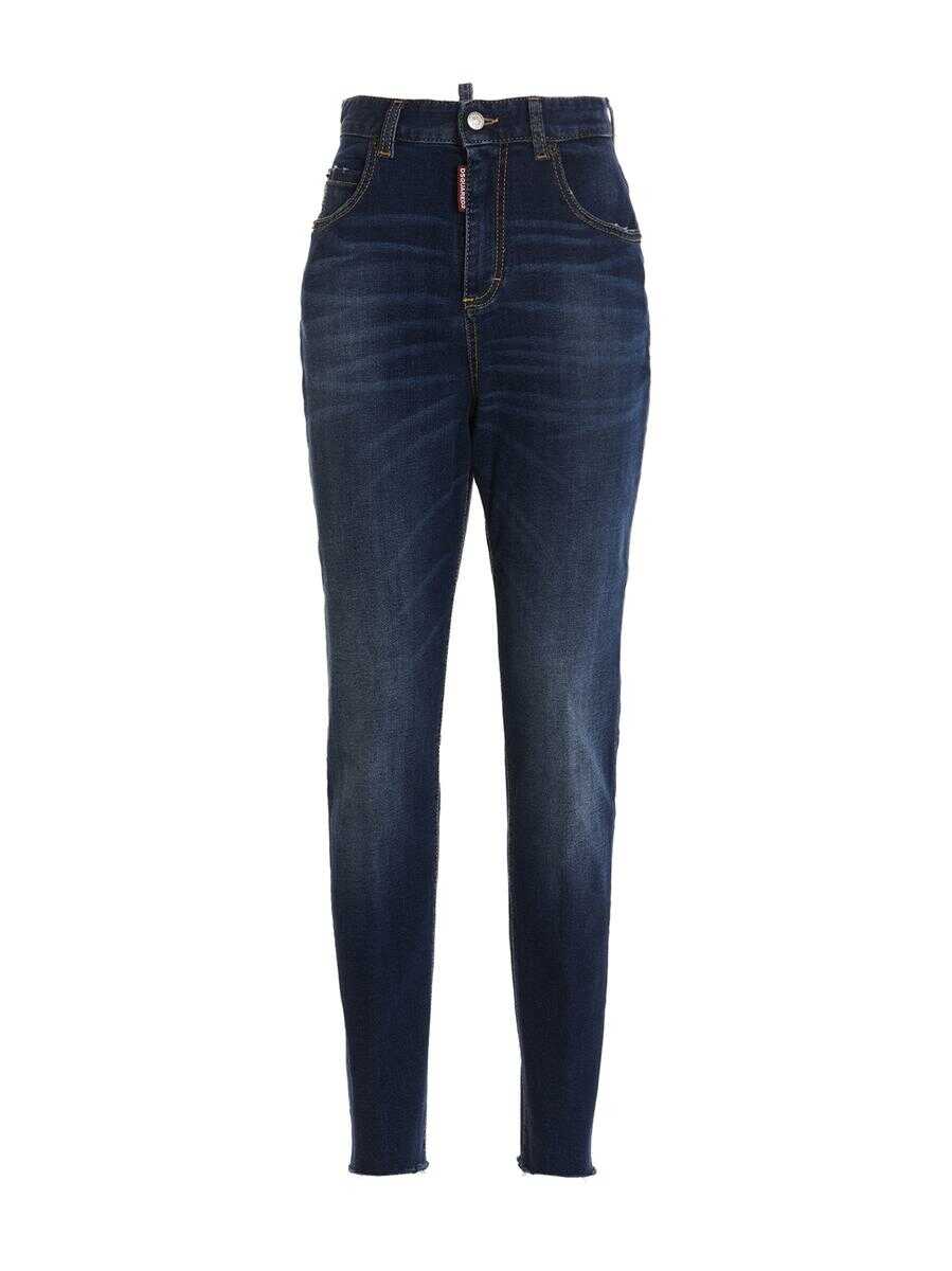 DSQUARED2 DSQUARED2 \'High Waist Twiggy’ jeans BLUE