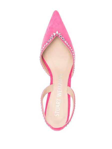 Pantofi cu toc Stuart Weitzman Stuart Weitzman Gmct Slingbacks Purple Femei (BM 10733236) 4