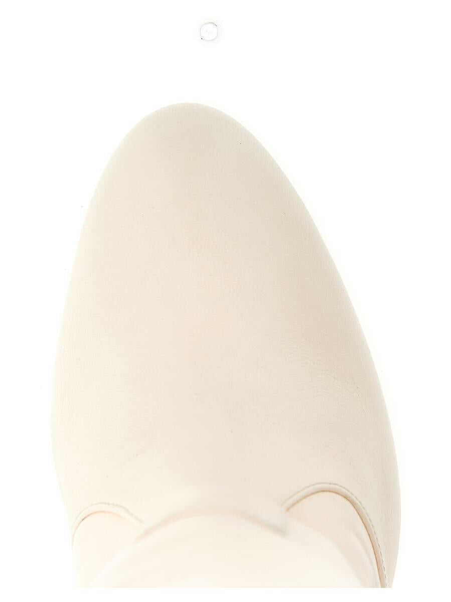 Bocanci Stuart Weitzman Stuart Weitzman Lux Curl Boots WHITE Femei (BM 10733278) 3