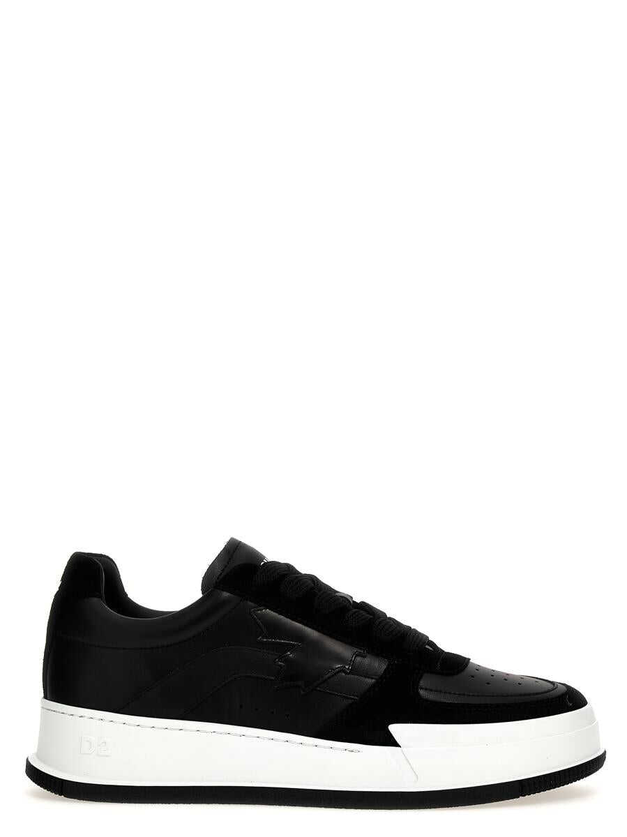 DSQUARED2 SNEAKERS White/black