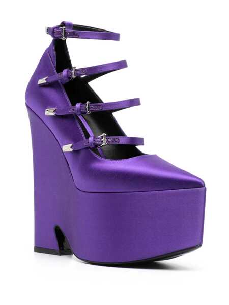 Pantofi cu toc Versace Versace Tempest Pumps PURPLE Femei (BM 10735669) 2
