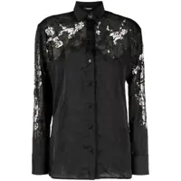 Camasi Versace Satin Lace Shirt Femei