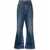 Stella McCartney Stella McCartney Flared Crop Denim Jeans BLUE