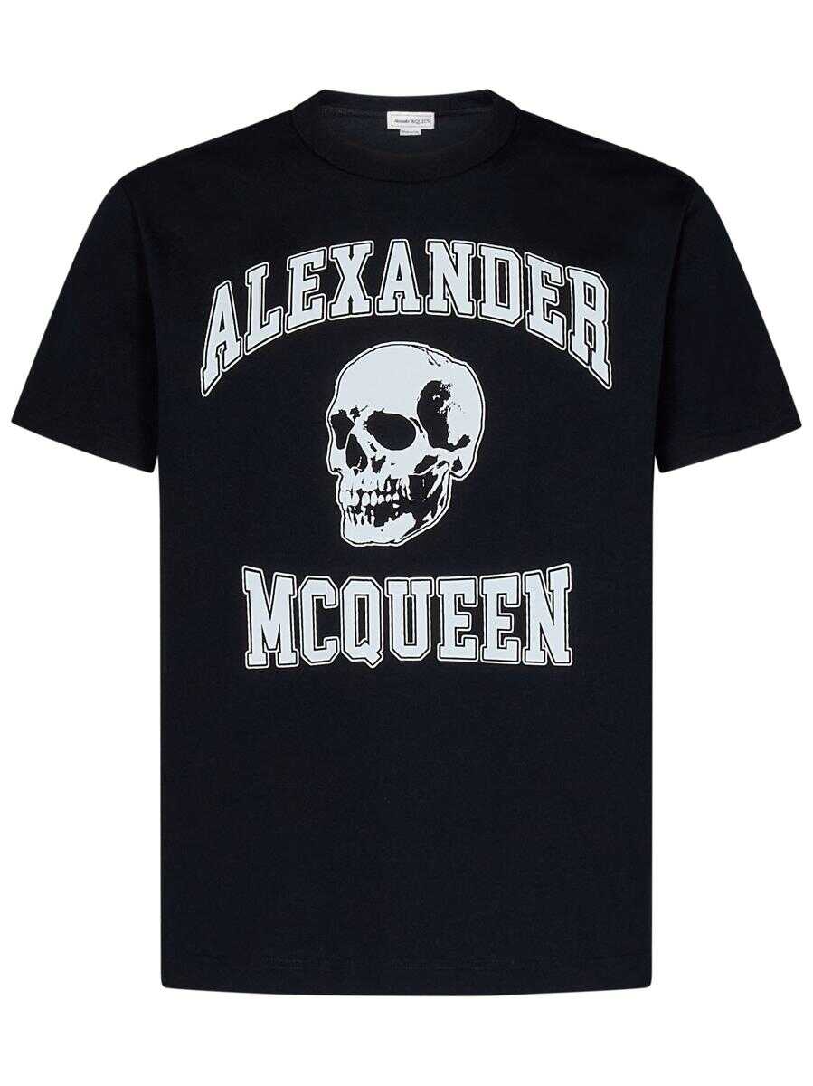 Alexander McQueen Alexander McQueen T-shirts and Polos BLACK