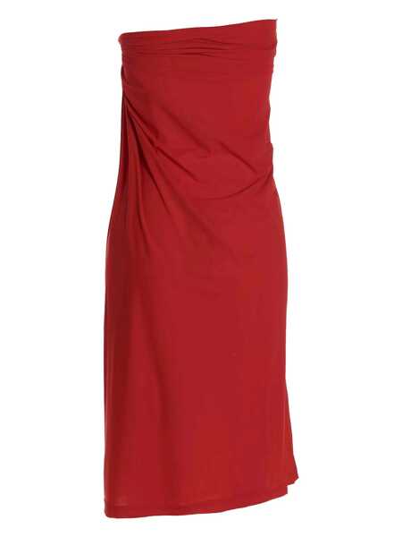 Fuste ATLEIN Atlein Gonna Lunga Nodo RED Femei (BM 10736923) 2