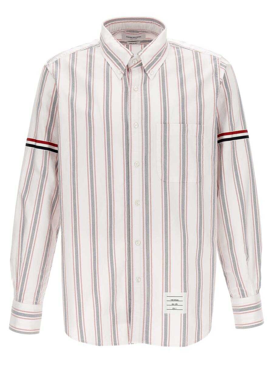 Thom Browne Thom Browne Shirts Red Multicolor