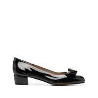 Balerini Vara Pumps In Black Patent Leather With Bow Femei