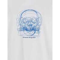 Tricouri Alexander McQueen pentru Barbati - Tricouri Alexander McQueen Alexander McQueen T-shirts and Polos WHITE Barbati (BM 10739035) - B-mall.ro